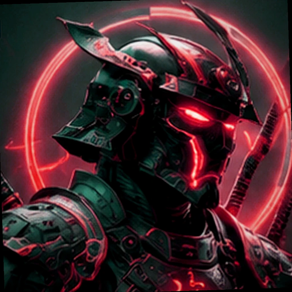 Cyber Valkyrie NFT artwork
