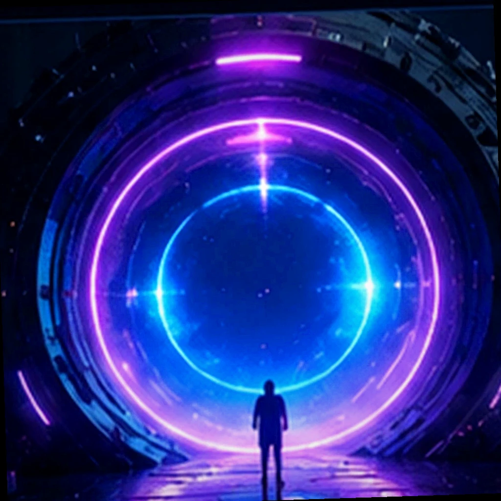 Neon City NFT artwork